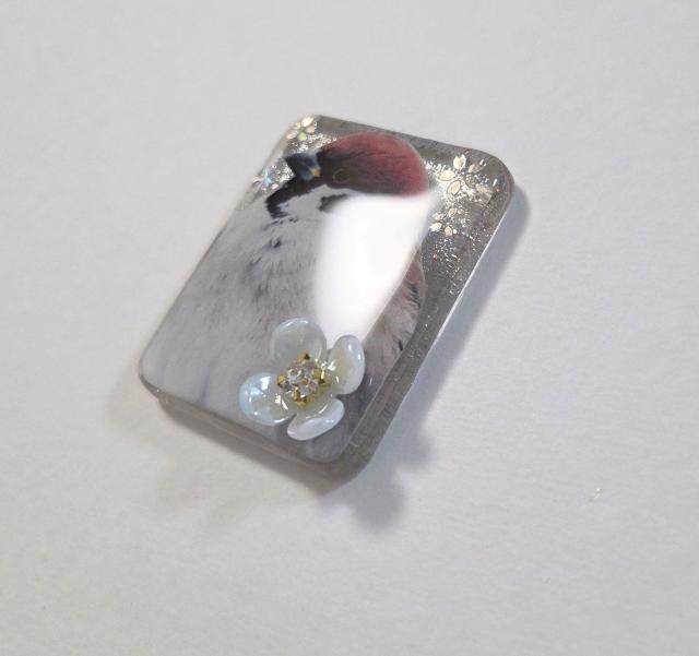 すずめレジンネックレス★サイズ特大 ハンドメイドネックレス レジンネックレス 雀アクセサリー すずめアクセサリー 鳥 < 女性ファッション すずめレジンネックレス★サイズ特大 ハンドメイドネックレス レジンネックレス 雀アクセサリー すずめアクセサリー 鳥 < 女性ファッションの