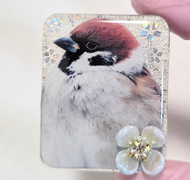 すずめレジンネックレス★サイズ特大 ハンドメイドネックレス レジンネックレス 雀アクセサリー すずめアクセサリー 鳥 < 女性ファッション すずめレジンネックレス★サイズ特大 ハンドメイドネックレス レジンネックレス 雀アクセサリー すずめアクセサリー 鳥 < 女性ファッションの