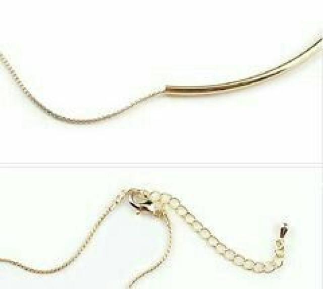 【最終1点】ライン風首元オシャレなネックレス  < 女性アクセサリー/時計  【最終1点】ライン風首元オシャレなネックレス  < 女性アクセサリー/時計の