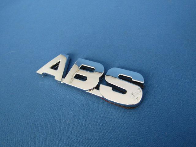●ABS システム クロームメッキ仕上げ 軽量ABS製 エンブレム 新品 < 自動車/バイク ●ABS システム クロームメッキ仕上げ 軽量ABS製 エンブレム 新品 < 自動車/バイク