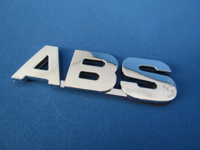 ●ABS システム クロームメッキ仕上げ 軽量ABS製 エンブレム 新品 < 自動車/バイク ●ABS システム クロームメッキ仕上げ 軽量ABS製 エンブレム 新品 < 自動車/バイク