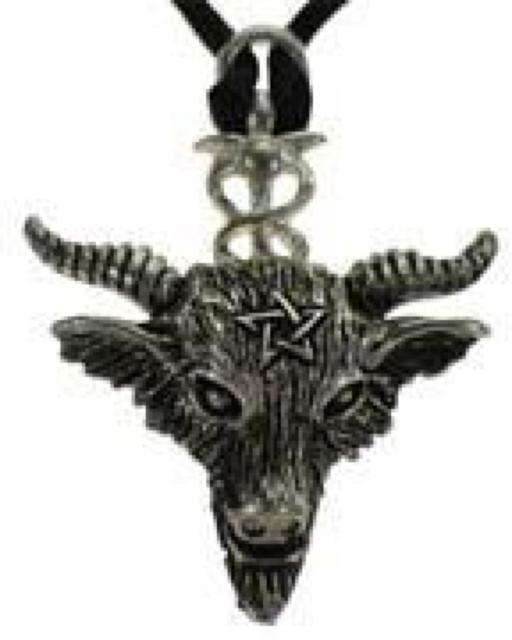 安息日ヤギのお守り サバトの牡山羊、五芒星、カドゥケウスの杖 < 女性アクセサリー/時計  安息日ヤギのお守り サバトの牡山羊、五芒星、カドゥケウスの杖  < 女性アクセサリー/時計の