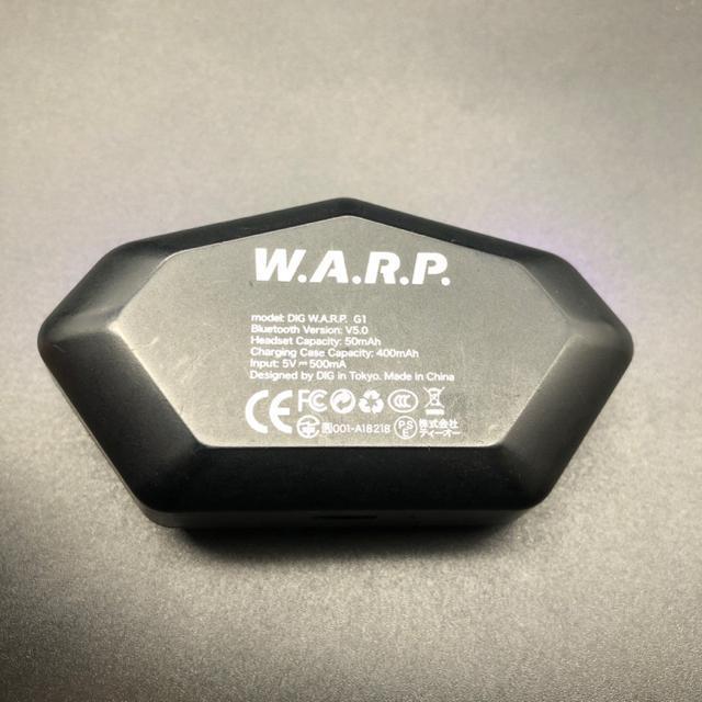 即決 DIG W.A.R.P. G1 ワイヤレスイヤホン < 家電/AV  即決 DIG W.A.R.P. G1 ワイヤレスイヤホン < 家電/AVの