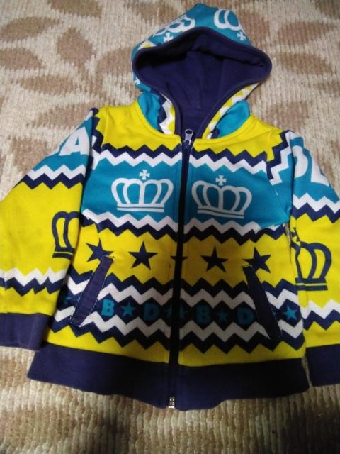 子供服   ベビードール  リバーシブルパーカー上着  110cm < キッズ/ベビー  子供服   ベビードール  リバーシブルパーカー上着  110cm  < キッズ/ベビーの