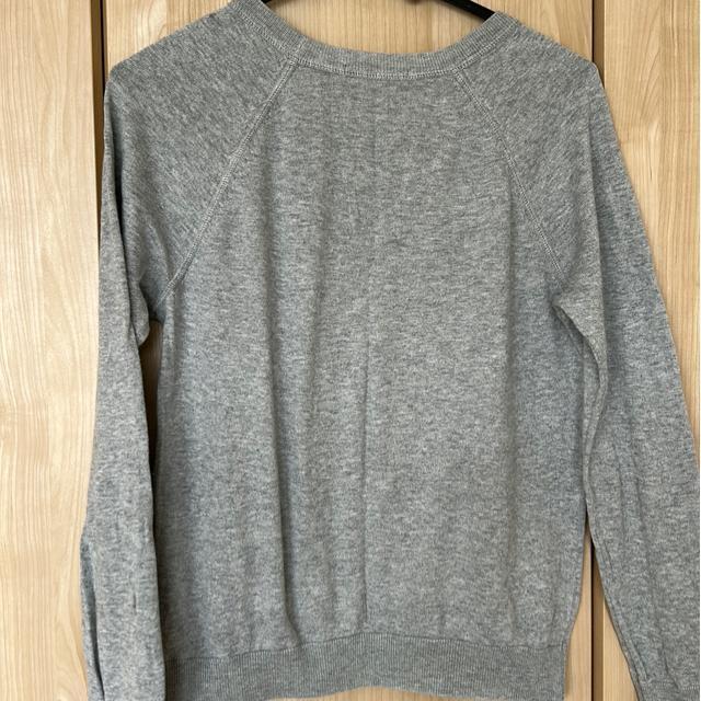 送料無料 ユニクロレディース長袖トップス Sサイズ グレー 綿90% < 女性ファッション  送料無料 ユニクロレディース長袖トップス Sサイズ グレー 綿90% < 女性ファッションの