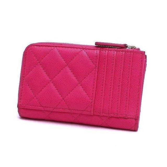 ◆ 本物 程度良 ◆ CHANEL シャネル カードケース キャビアスキン マトラッセ コインケース 小銭入れ AP3179 < ブランド  ◆ 本物 程度良 ◆ CHANEL シャネル カードケース キャビアスキン マトラッセ コインケース 小銭入れ AP3179 < ブランドの