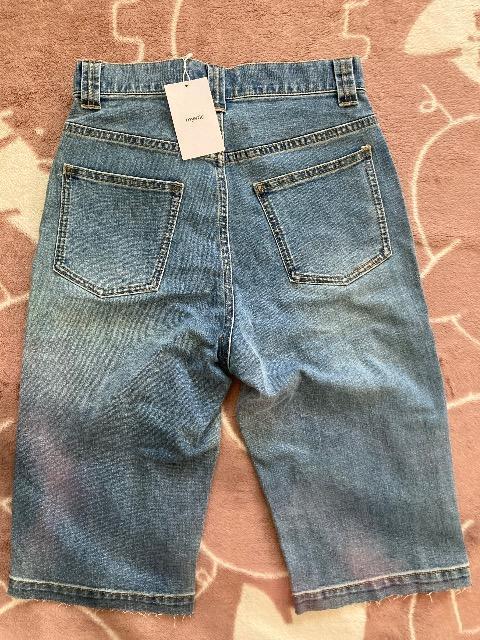 新品タグ付/mystic切っぱなしハーフデニム < ブランド  新品タグ付/mystic切っぱなしハーフデニム < ブランドの