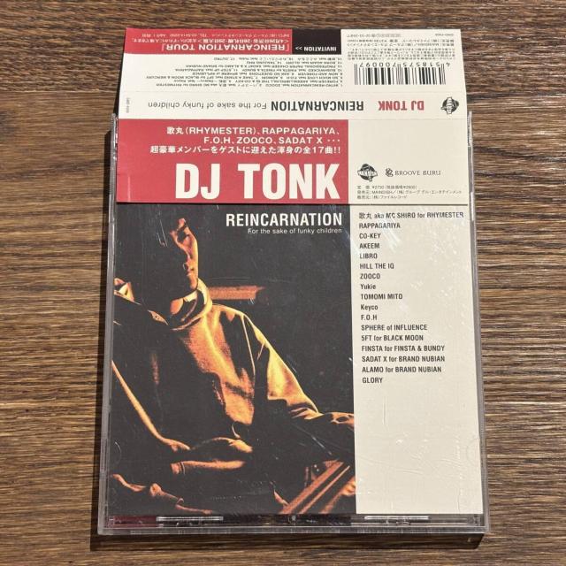 yDJ TONKzREINCARNATION   CD/DVD/rfI 