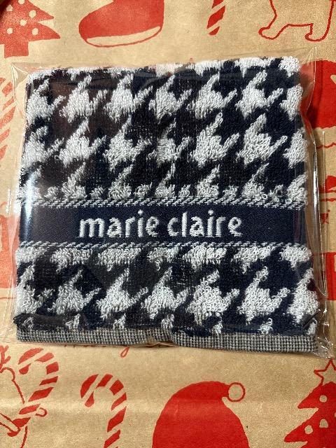 マリクレール★タオルハンカチ★ネイビー < ブランド マリクレール★タオルハンカチ★ネイビー < ブランドの