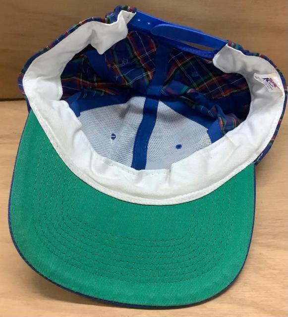 �V�i 90s �ƐԂ̃`�F�b�N���L���b�v �� �j���t�@�b�V������ 