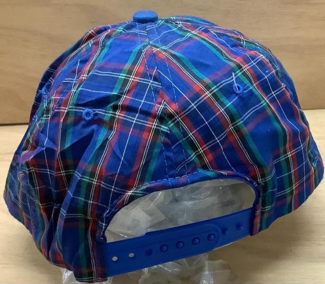 �V�i 90s �ƐԂ̃`�F�b�N���L���b�v �� �j���t�@�b�V������ 