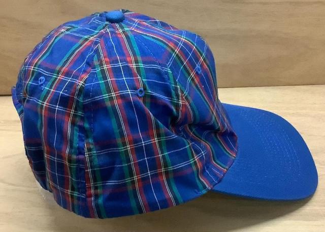 �V�i 90s �ƐԂ̃`�F�b�N���L���b�v �� �j���t�@�b�V������ 