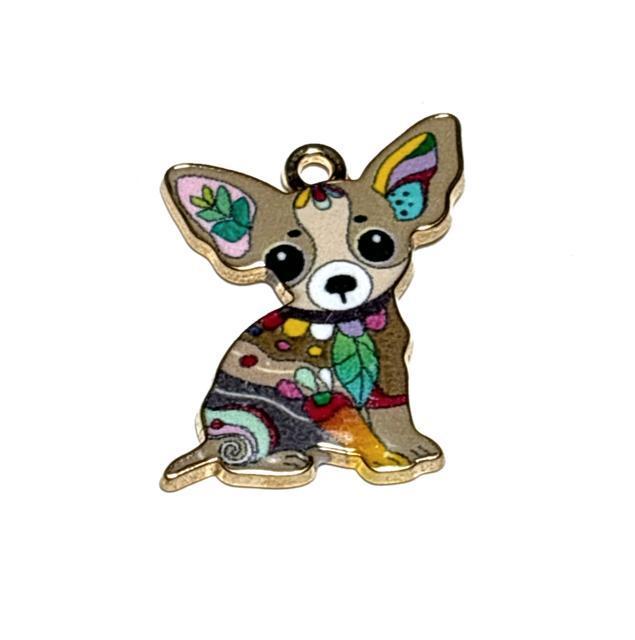 5231 可愛い犬ちゃん 1個 金属パーツ アクセサリーチャーム ハンドメイド材料 プリント樹脂 < ペット/手芸/園芸 5231 可愛い犬ちゃん 1個 金属パーツ アクセサリーチャーム ハンドメイド材料 プリント樹脂 < ペット/手芸/園芸の