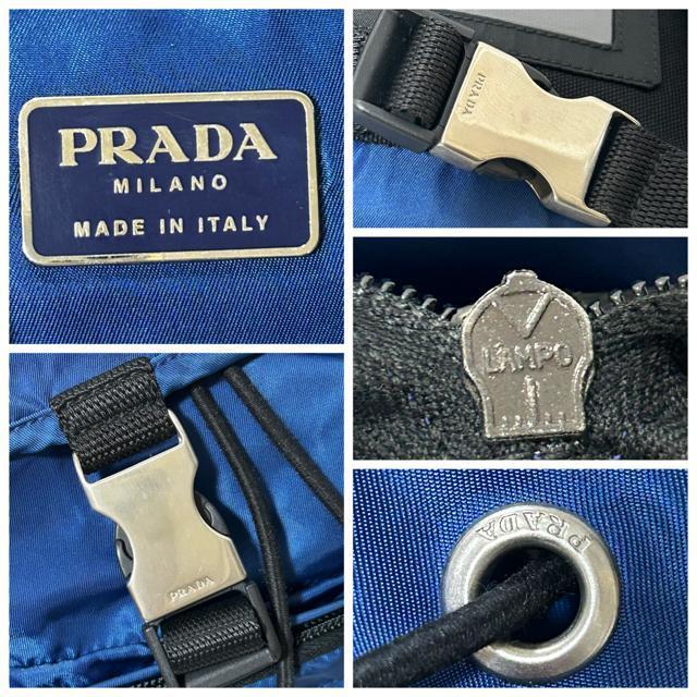 PRADA �v���_ �i�C���������b�N �o�b�N�p�b�N V152 ���B���e�[�W �� �� �u�����h�� 