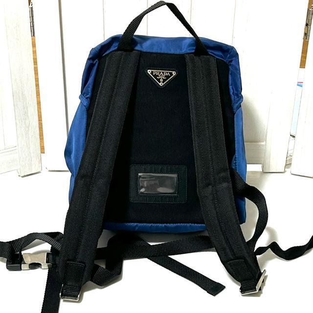 PRADA �v���_ �i�C���������b�N �o�b�N�p�b�N V152 ���B���e�[�W �� �� �u�����h�� 