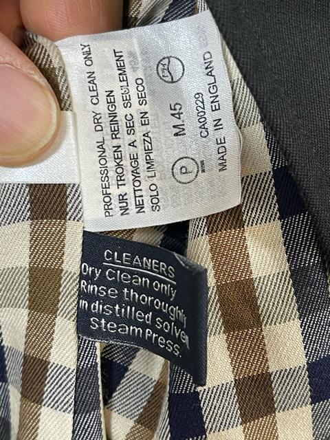 Aquascutum �g�����`�R�[�g �� ���f�B�[�X�@�A�N�A�X�L���[�^���@�R�[�g�T�C�YM  �u���b�N �g�����`�R�[�g �C���O�����h �� �u�����h�� 