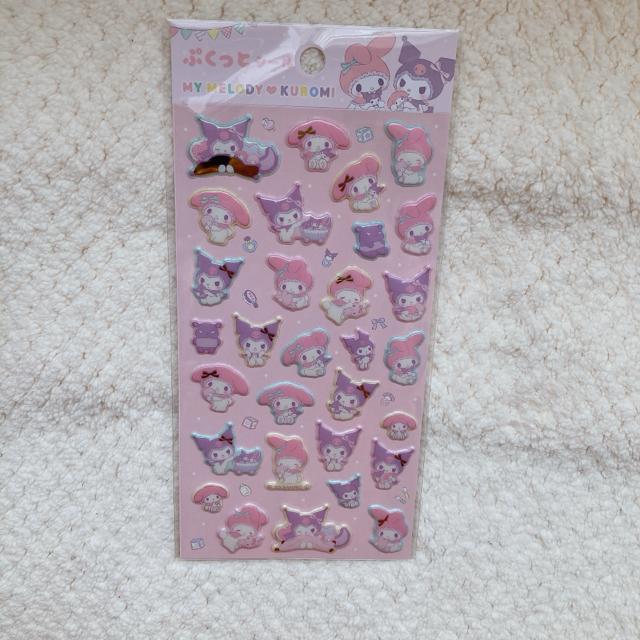 新品 ぷくっと シール ステッカー サンリオ マイメロ クロミ デコ シール帳 N2m < インテリア/ライフ 新品 ぷくっと シール ステッカー サンリオ マイメロ クロミ デコ シール帳 N2m < インテリア/ライフの