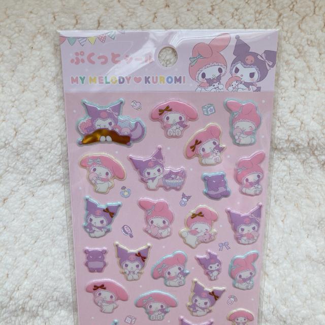 新品 ぷくっと シール ステッカー サンリオ マイメロ クロミ デコ シール帳 N2m < インテリア/ライフ 新品 ぷくっと シール ステッカー サンリオ マイメロ クロミ デコ シール帳 N2m < インテリア/ライフの