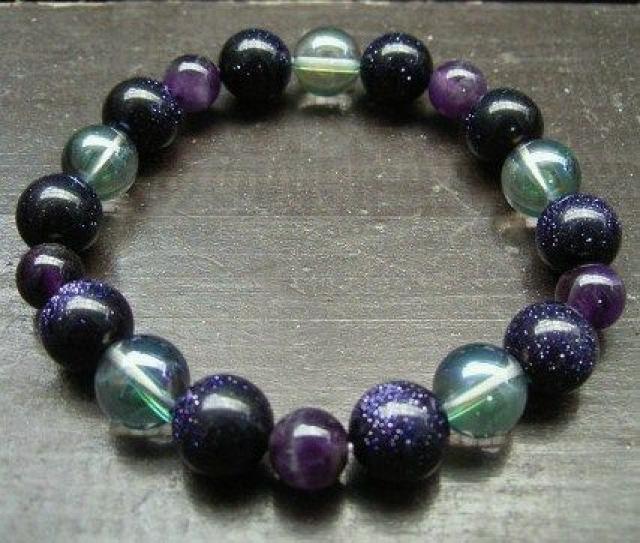 ☆即決☆アクアオーラx紫金石xアメジストブレスレット < 女性アクセサリー/時計 ☆即決☆アクアオーラx紫金石xアメジストブレスレット < 女性アクセサリー/時計の