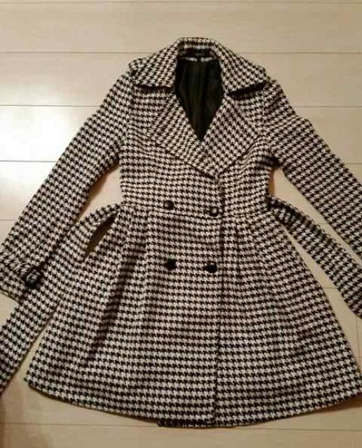●rienda●千鳥柄コート/sizeS < ブランド  ●rienda●千鳥柄コート/sizeS  < ブランドの