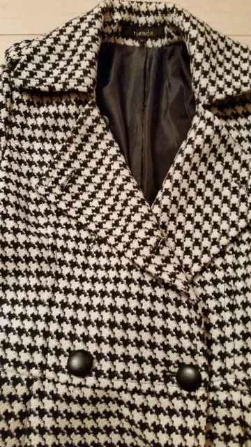 ●rienda●千鳥柄コート/sizeS < ブランド  ●rienda●千鳥柄コート/sizeS < ブランドの