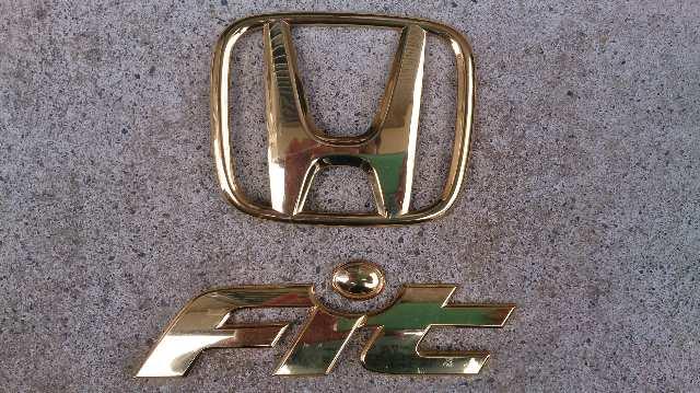 初期型フィットのゴールドエンブレムリヤ用。 < 自動車/バイク 初期型フィットのゴールドエンブレムリヤ用。 < 自動車/バイク