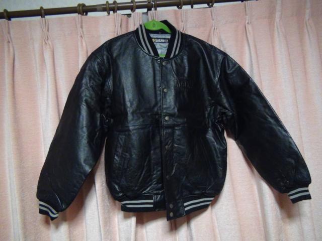 CLUB MALT Sの革のジャンバー(L)黒!。 < 男性ファッション  CLUB MALT Sの革のジャンバー(L)黒!。  < 男性ファッションの