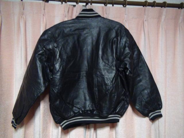 CLUB MALT Sの革のジャンバー(L)黒!。 < 男性ファッション  CLUB MALT Sの革のジャンバー(L)黒!。 < 男性ファッションの