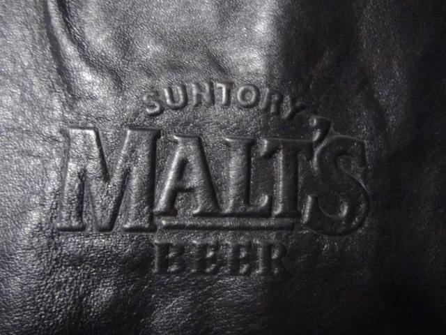 CLUB MALT Sの革のジャンバー(L)黒!。 < 男性ファッション  CLUB MALT Sの革のジャンバー(L)黒!。 < 男性ファッションの