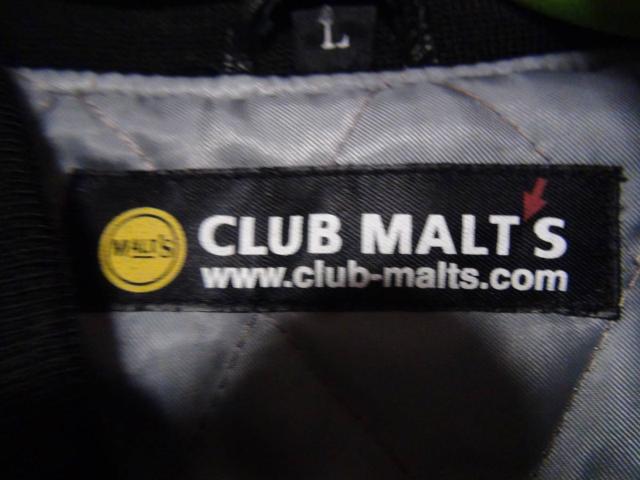 CLUB MALT Sの革のジャンバー(L)黒!。 < 男性ファッション  CLUB MALT Sの革のジャンバー(L)黒!。 < 男性ファッションの