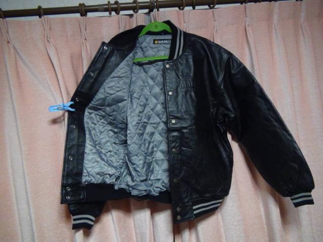 CLUB MALT Sの革のジャンバー(L)黒!。 < 男性ファッション  CLUB MALT Sの革のジャンバー(L)黒!。 < 男性ファッションの