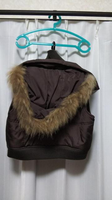 フード付きベスト  M < 女性ファッション  フード付きベスト  M < 女性ファッションの