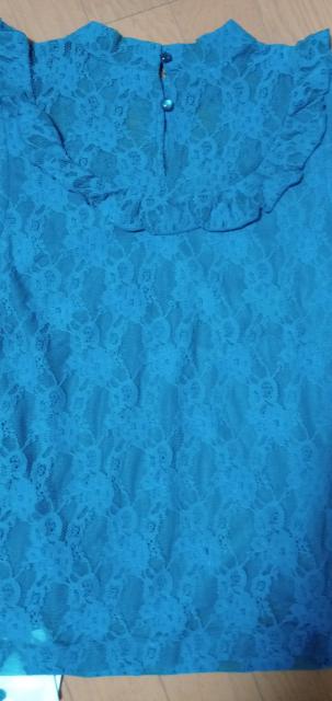 SLY スライ 新品 総レース 夏 ノースリーブ ターイズブルー < ブランド  SLY スライ 新品 総レース 夏 ノースリーブ ターイズブルー < ブランドの