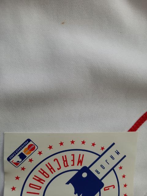 新品!激安88%オフ、MLB ユニフォーム(白赤、M) < 男性ファッション  新品!激安88%オフ、MLB ユニフォーム(白赤、M) < 男性ファッションの