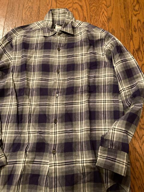 agnes b homme アニエスベーオム ライト ネルシャツ チェック シャツ 日本製 好配色 メンズ コットン  < ブランド  agnes b homme アニエスベーオム ライト ネルシャツ チェック シャツ 日本製 好配色 メンズ コットン  < ブランドの