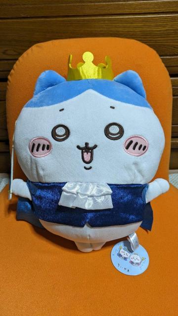 ちいかわ 誕生日なハチワレBIGぬいぐるみ < アニメ/コミック/キャラクター  ちいかわ 誕生日なハチワレBIGぬいぐるみ  < アニメ/コミック/キャラクターの
