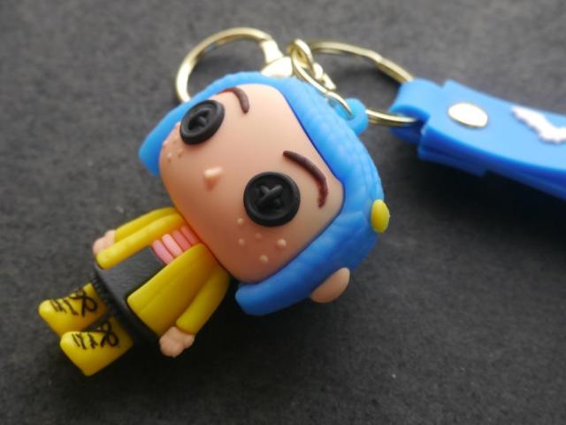 新品 コララインとボタンの魔女 キーホルダー バッグチャーム < ホビー  新品 コララインとボタンの魔女 キーホルダー バッグチャーム < ホビーの