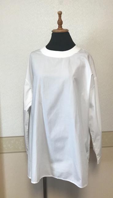 無印良品 MUJI クールネック ブラウス 白 未使用 タグ付き < ブランド  無印良品 MUJI クールネック ブラウス 白 未使用 タグ付き  < ブランドの