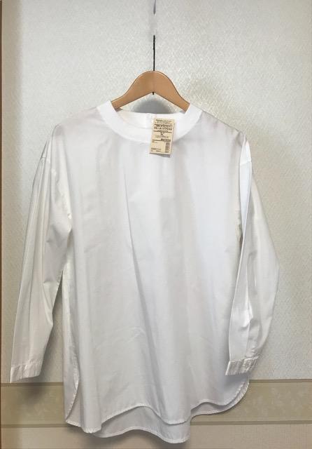 無印良品 MUJI クールネック ブラウス 白 未使用 タグ付き < ブランド  無印良品 MUJI クールネック ブラウス 白 未使用 タグ付き < ブランドの