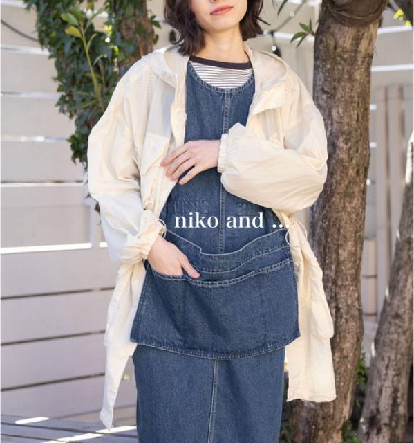 新品 niko and ...★薄手カジュアルブルゾン < 女性ファッション  新品 niko and ...★薄手カジュアルブルゾン < 女性ファッションの