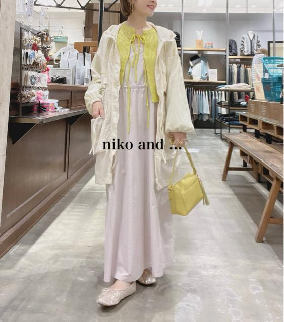 新品 niko and ...★薄手カジュアルブルゾン < 女性ファッション  新品 niko and ...★薄手カジュアルブルゾン < 女性ファッションの