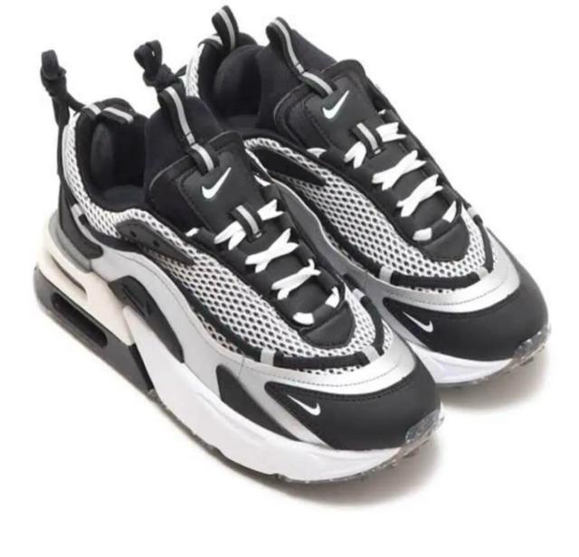 NIKE W AIR MAX FURYOSA NRG Silver Black 29cm US12 iCL EBY wmns   uh 