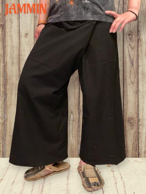 タイパンツ 緑色 アジアン エスニック 大きいサイズ ヒッピー タイマッサージパンツ < 男性ファッション  タイパンツ 緑色 アジアン エスニック 大きいサイズ ヒッピー タイマッサージパンツ < 男性ファッションの