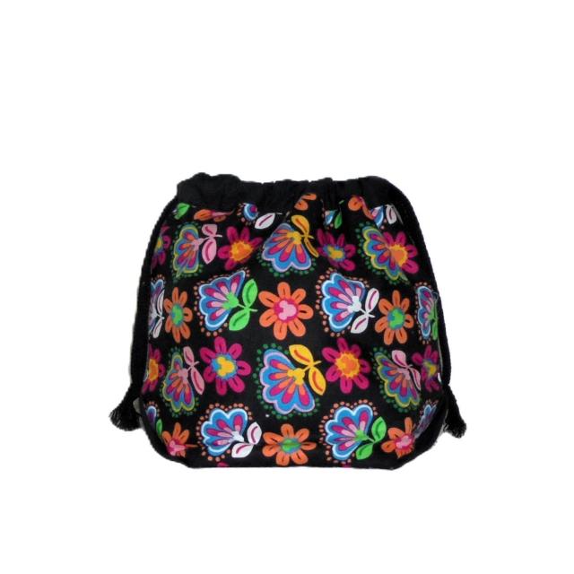 【底マチ幅が広い巾着】◆ヴェラブラッドリー◆【Petal Flower】 < 女性ファッション 【底マチ幅が広い巾着】◆ヴェラブラッドリー◆【Petal Flower】 < 女性ファッションの