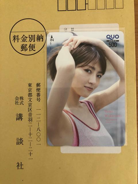 ヤングマガジン 抽選プレゼント 若月佑美 < チケット/金券  ヤングマガジン 抽選プレゼント 若月佑美 < チケット/金券の