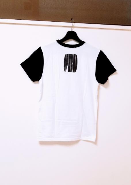GROW UP BABY DOLL 異素材 Tシャツ 黒白 S ベビードール < ブランド  GROW UP BABY DOLL 異素材 Tシャツ 黒白 S ベビードール < ブランドの