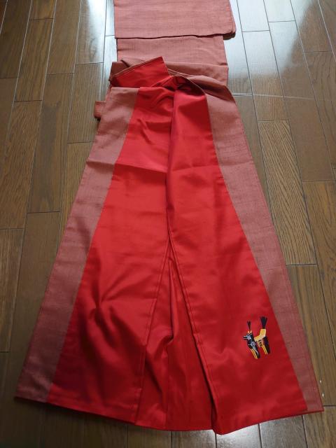 §USED美品、正絹紬、色無地(鳶色とびいろ)、作家物 < 女性ファッション  §USED美品、正絹紬、色無地(鳶色とびいろ)、作家物 < 女性ファッションの