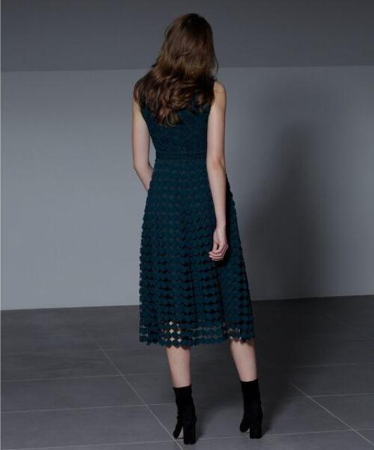 ケミカル切替レースワンピースドレスgraceグレースコンチ黒 < ブランド ケミカル切替レースワンピースドレスgraceグレースコンチ黒 < ブランドの