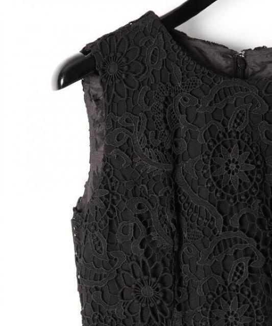 ケミカル切替レースワンピースドレスgraceグレースコンチ黒 < ブランド ケミカル切替レースワンピースドレスgraceグレースコンチ黒 < ブランドの