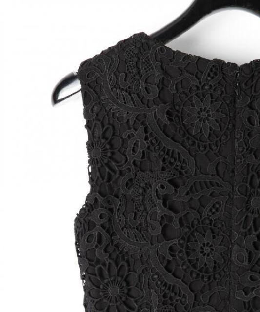 ケミカル切替レースワンピースドレスgraceグレースコンチ黒 < ブランド ケミカル切替レースワンピースドレスgraceグレースコンチ黒 < ブランドの